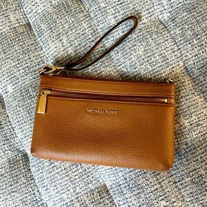 Michael Kors Tan wristlet
